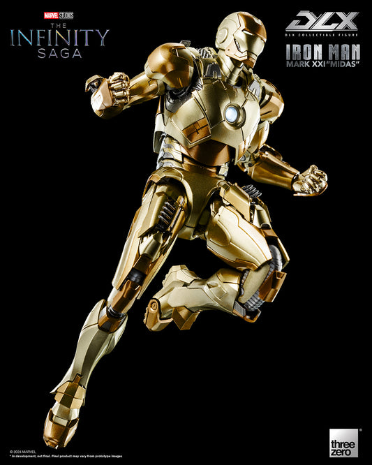 DLX Iron Man Mark 21 "Midas" Collectible Figure