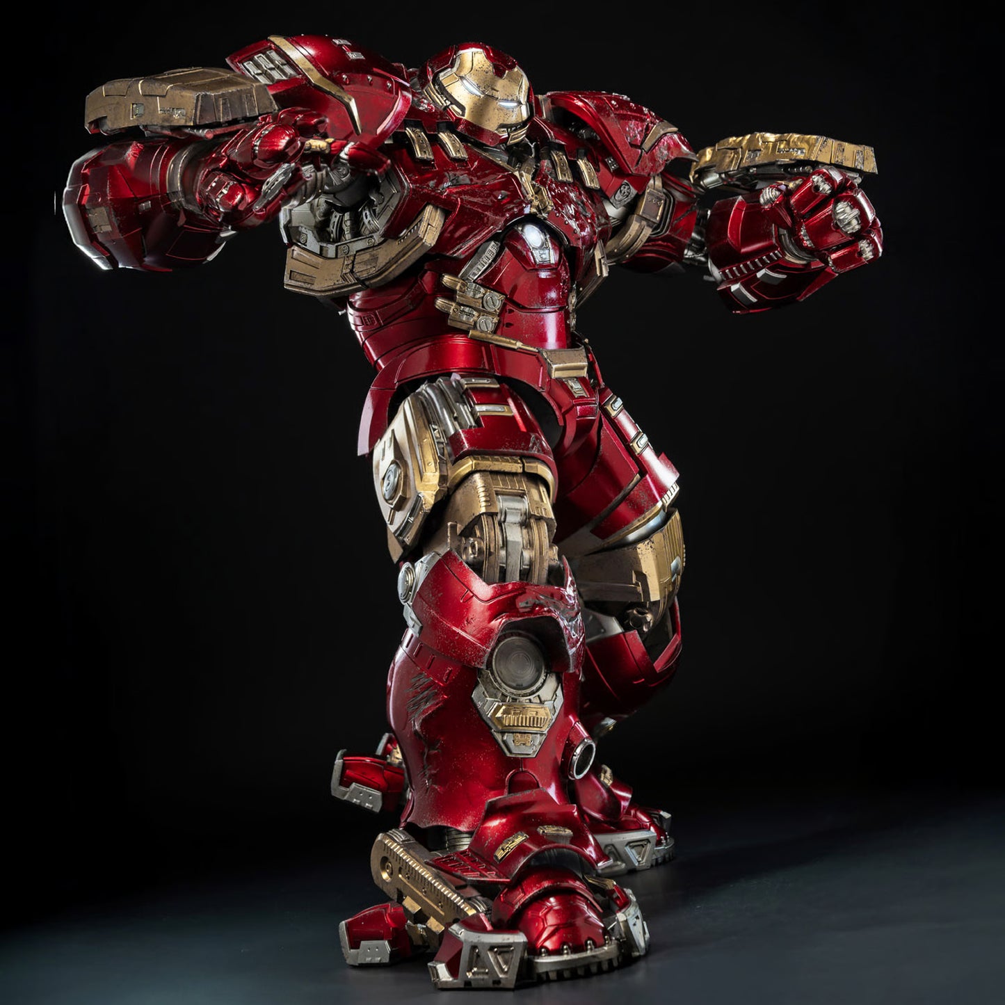 threezero DLX Iron Man Mark 44 "Hulkbuster" (Battle Damaged) 1/12 Scale Figure