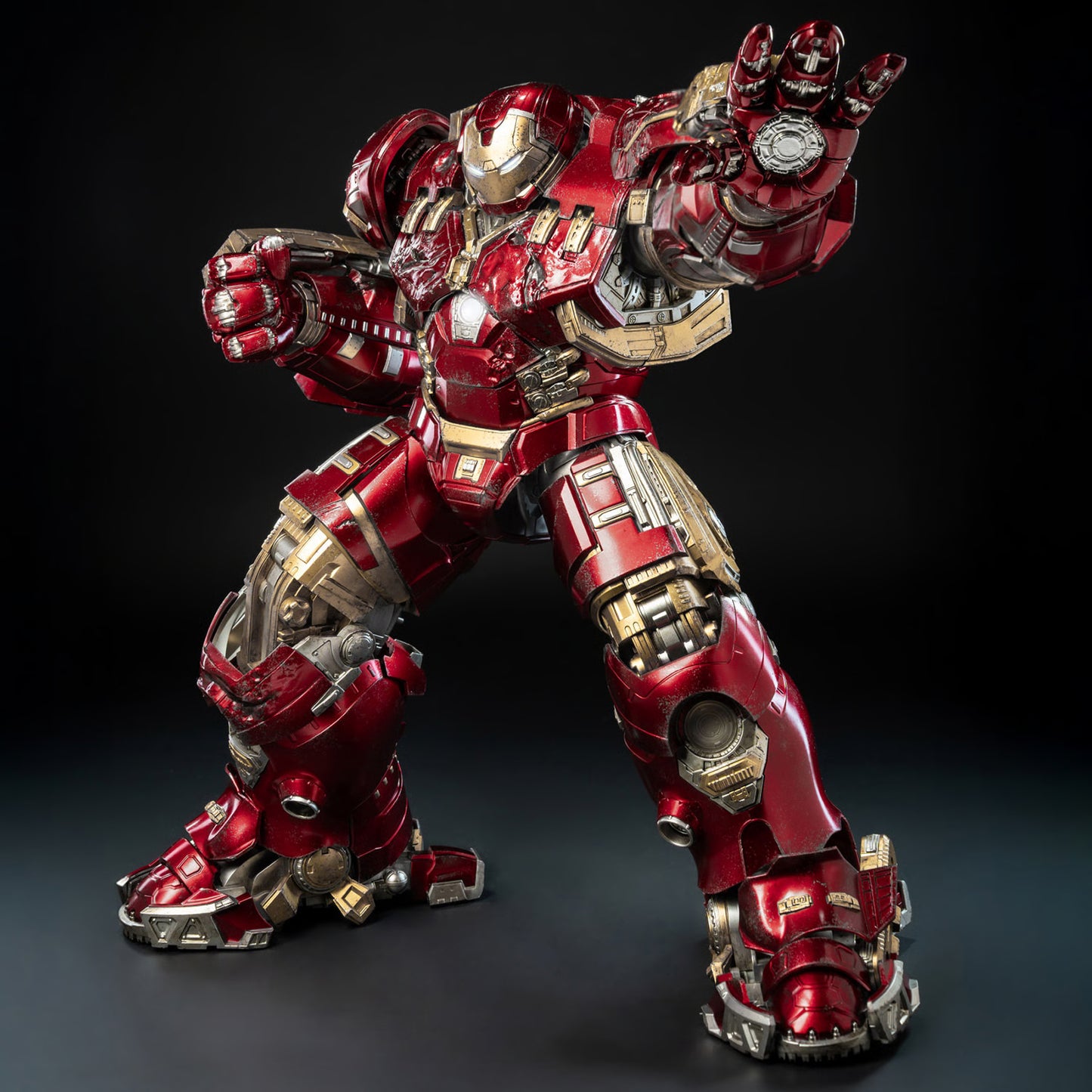 threezero DLX Iron Man Mark 44 "Hulkbuster" (Battle Damaged) 1/12 Scale Figure