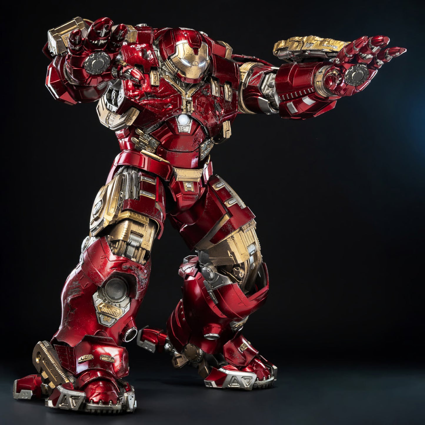 threezero DLX Iron Man Mark 44 "Hulkbuster" (Battle Damaged) 1/12 Scale Figure