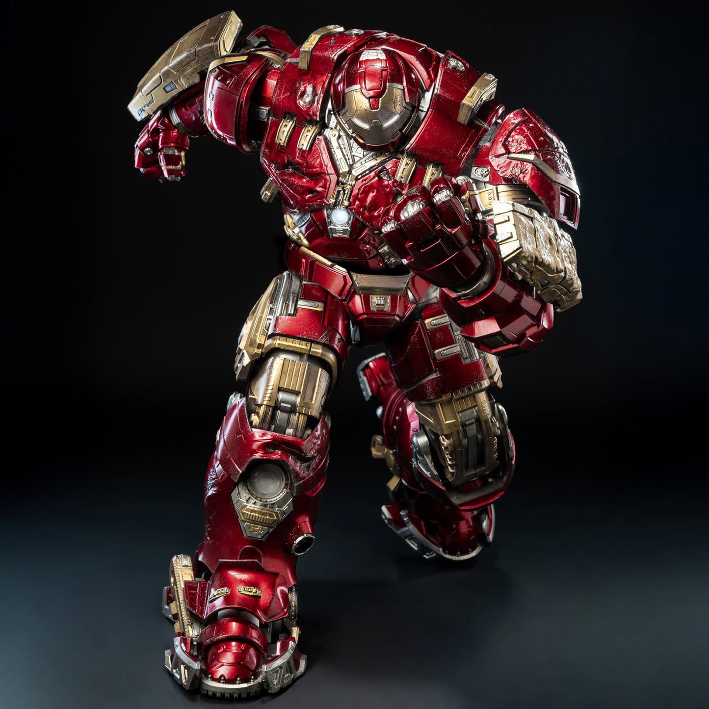 threezero DLX Iron Man Mark 44 "Hulkbuster" (Battle Damaged) 1/12 Scale Figure