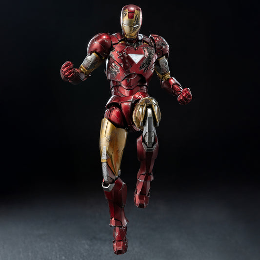 Threezero Iron Man Mark 6 (Battle Damaged) DLX Action Figure