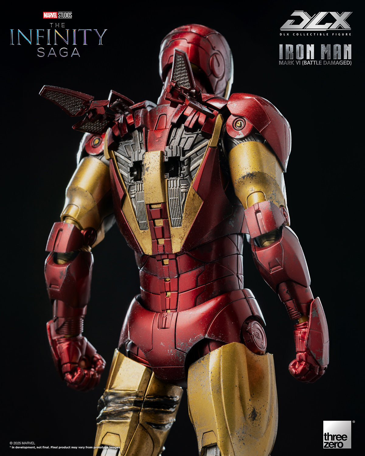 Threezero Iron Man Mark 6 (Battle Damaged) DLX Action Figure