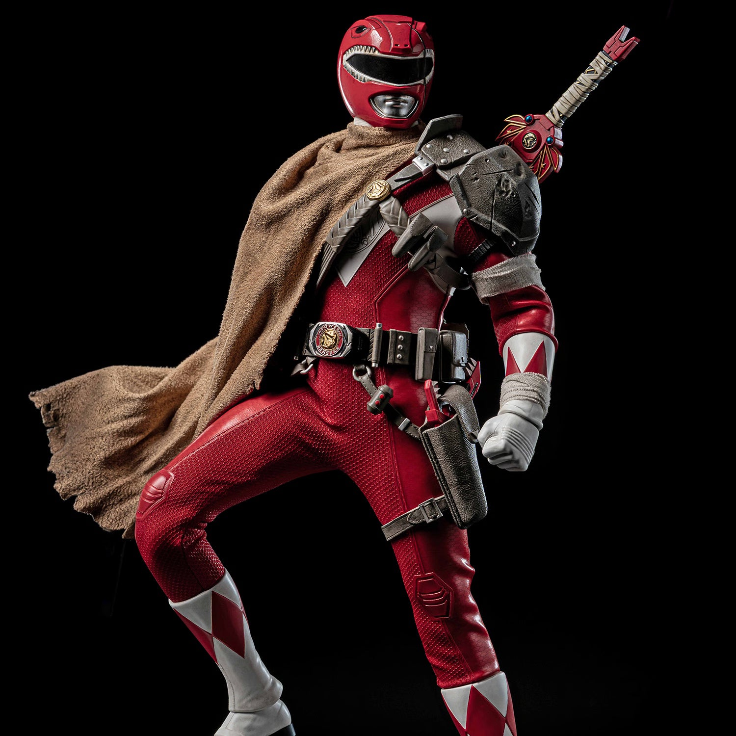 threezero FigZero Red Power Ranger Sixth Scale Figure – Alter Ego