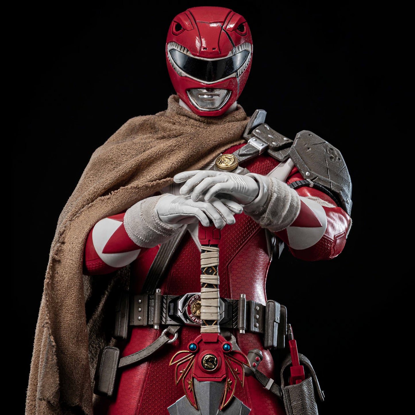 threezero FigZero Red Power Ranger Sixth Scale Figure
