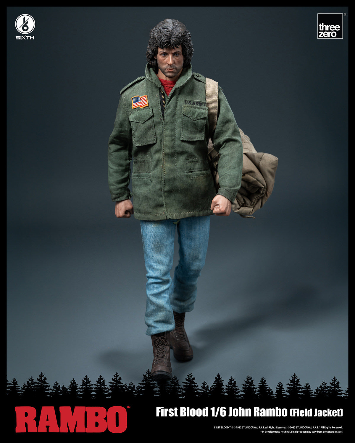 Rambo: First Blood – John Rambo (Field Jacket) Sixth Scale Figure