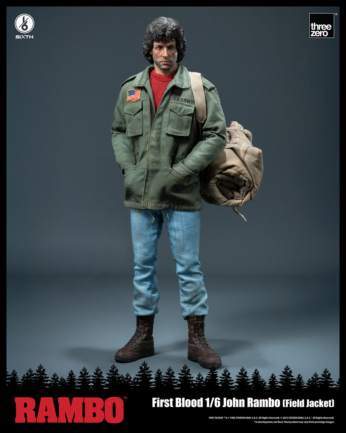 Rambo: First Blood – John Rambo (Field Jacket) Sixth Scale Figure