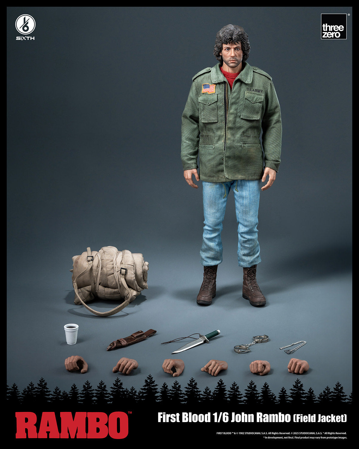 Rambo: First Blood – John Rambo (Field Jacket) Sixth Scale Figure