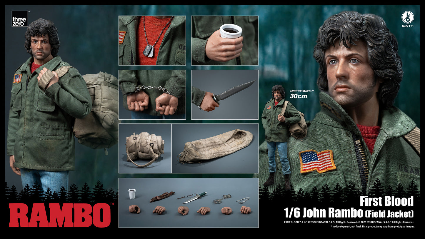 Rambo: First Blood – John Rambo (Field Jacket) Sixth Scale Figure