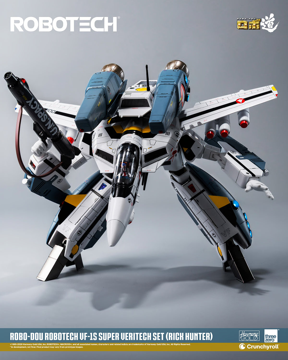 ROBO-DOU Robotech VF-1S Super Veritech Set – Rick Hunter