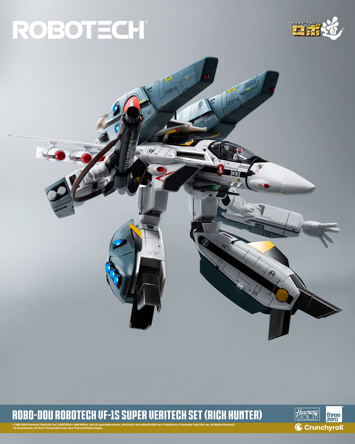 ROBO-DOU Robotech VF-1S Super Veritech Set – Rick Hunter