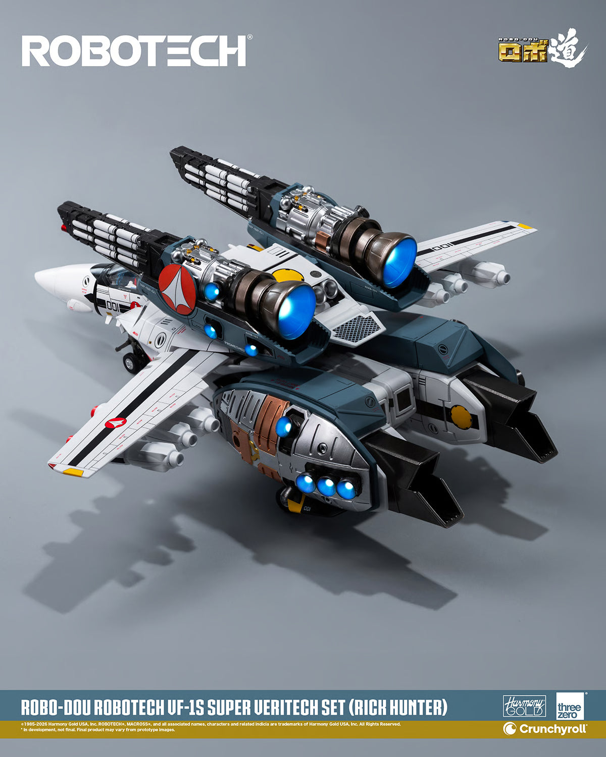 ROBO-DOU Robotech VF-1S Super Veritech Set – Rick Hunter