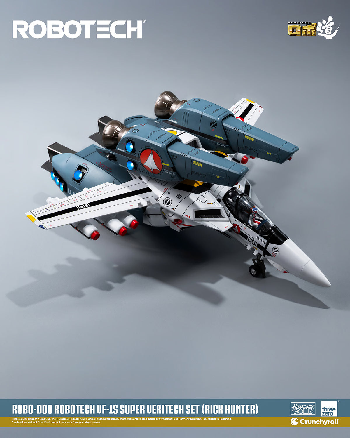 ROBO-DOU Robotech VF-1S Super Veritech Set – Rick Hunter