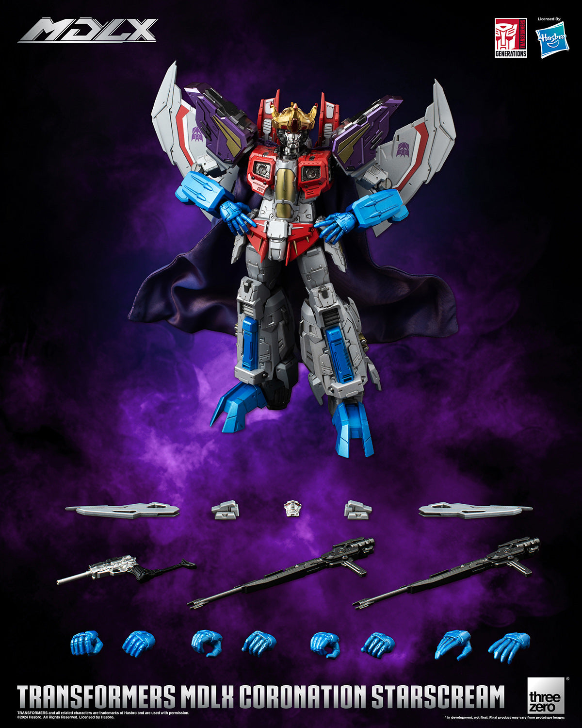 Coronation Starscream MDLX Action Figure