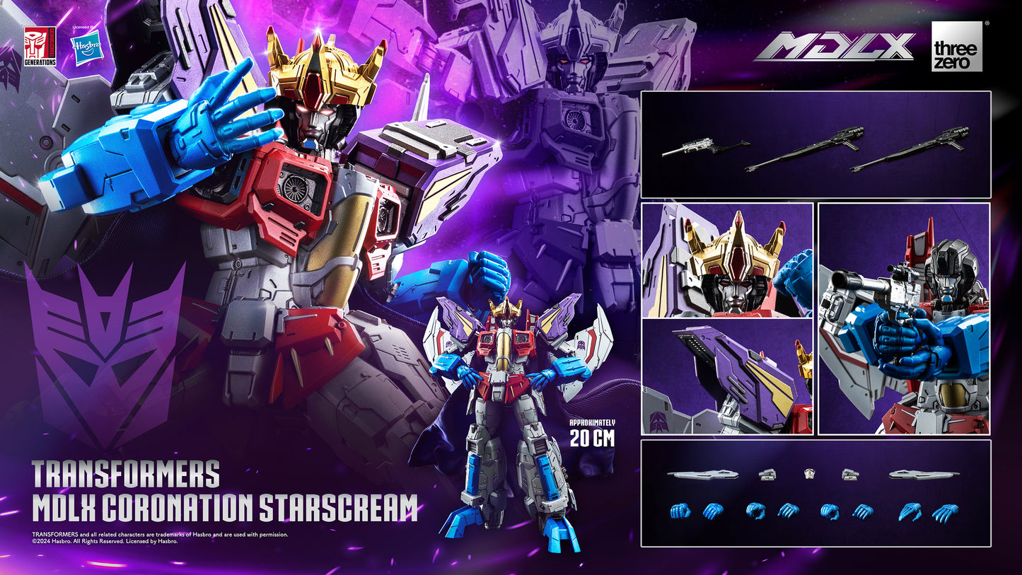 Coronation Starscream MDLX Action Figure