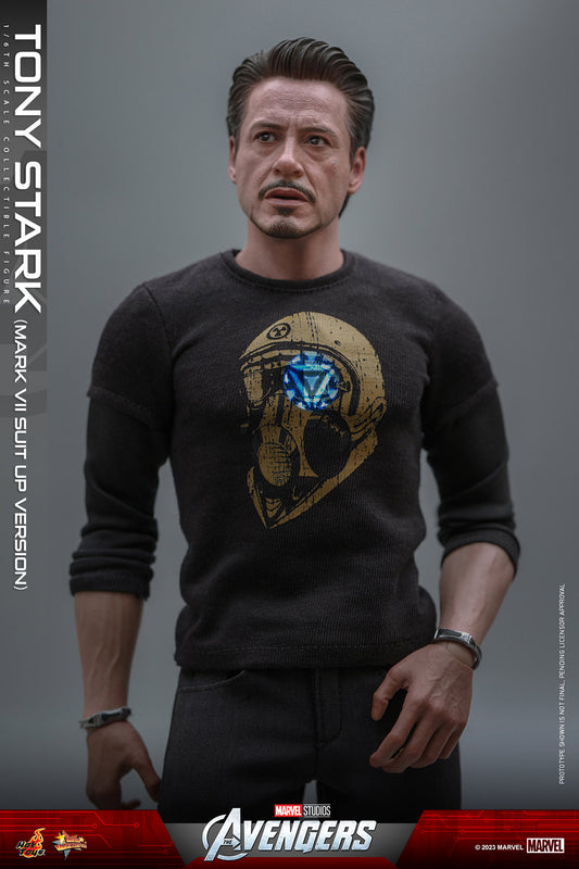 Tony Stark (Mark VII Suit Up Version) 1/6 Scale Figure