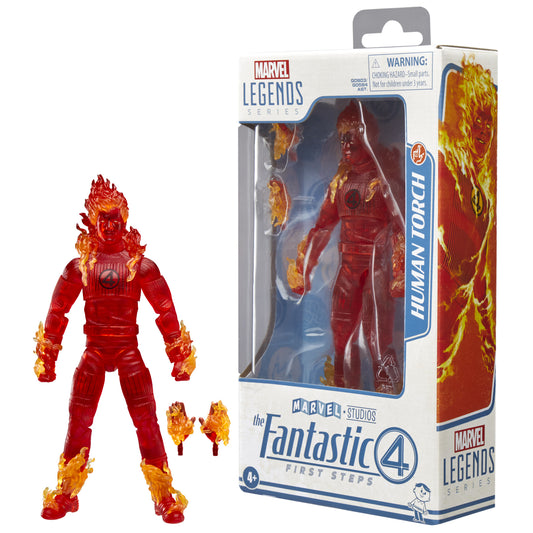 Fantastic Four Movie Legends Human Torch Action Figure