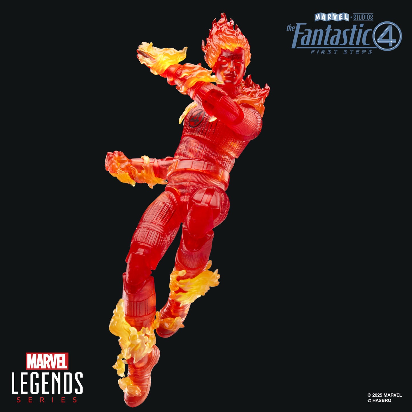 Fantastic Four Movie Legends Human Torch Action Figure