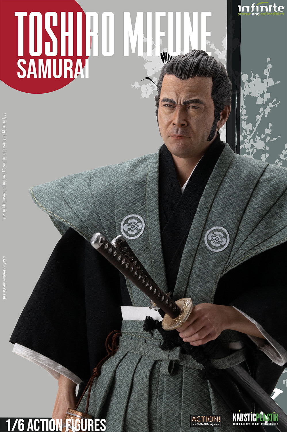 Toshiro Mifune Samurai 1/6 Scale Figure