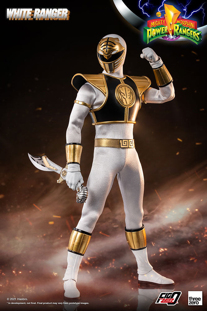 Mighty Morphin Power Rangers White Ranger 1/6 Scale Figure