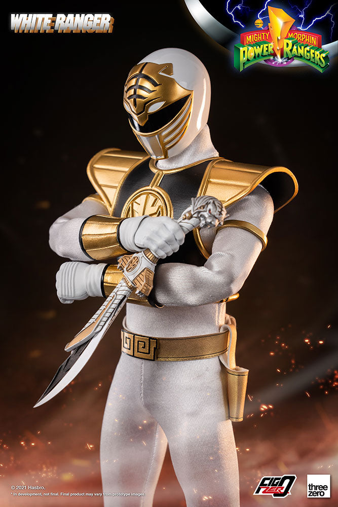 Mighty Morphin Power Rangers White Ranger 1/6 Scale Figure