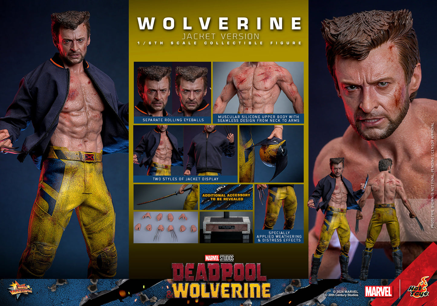 Wolverine (TVA Jacket Version) Sixth Scale Figure