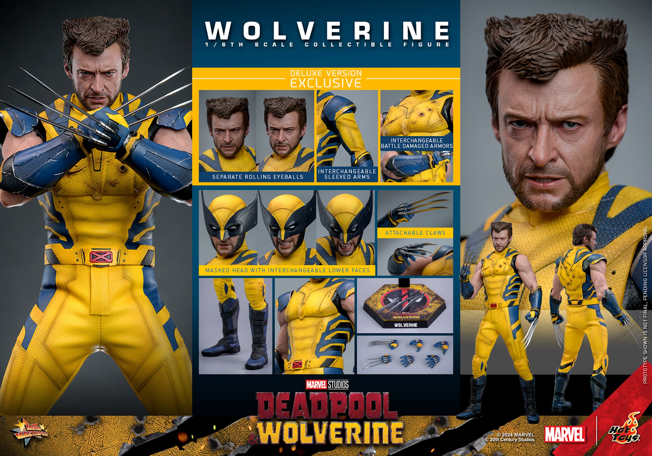 Wolverine clone X-24 Angry Version 1/6 2024 scale figure X-Men 1/6 scale