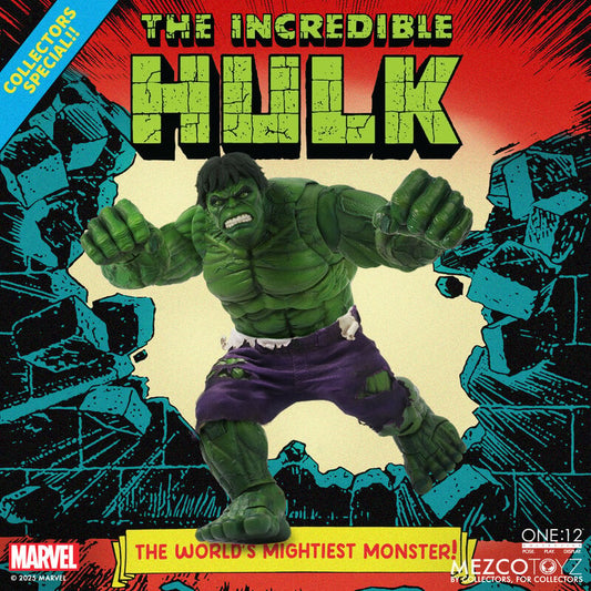 Mezco One 12 Collective Incredible Hulk Action Figure
