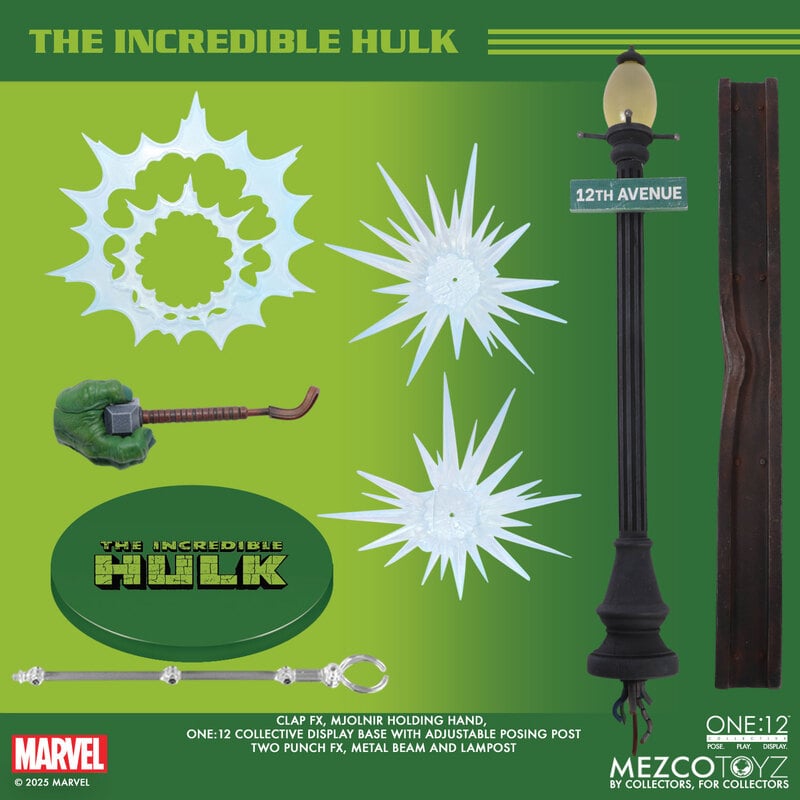 Mezco One 12 Collective Incredible Hulk Action Figure