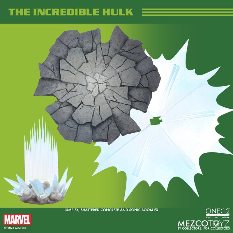 Mezco One 12 Collective Incredible Hulk Action Figure