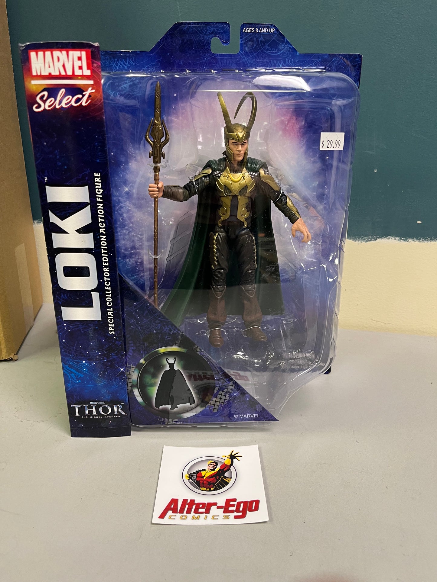 Marvel Select Thor Movie Loki Action Figure by Diamond Select Toys