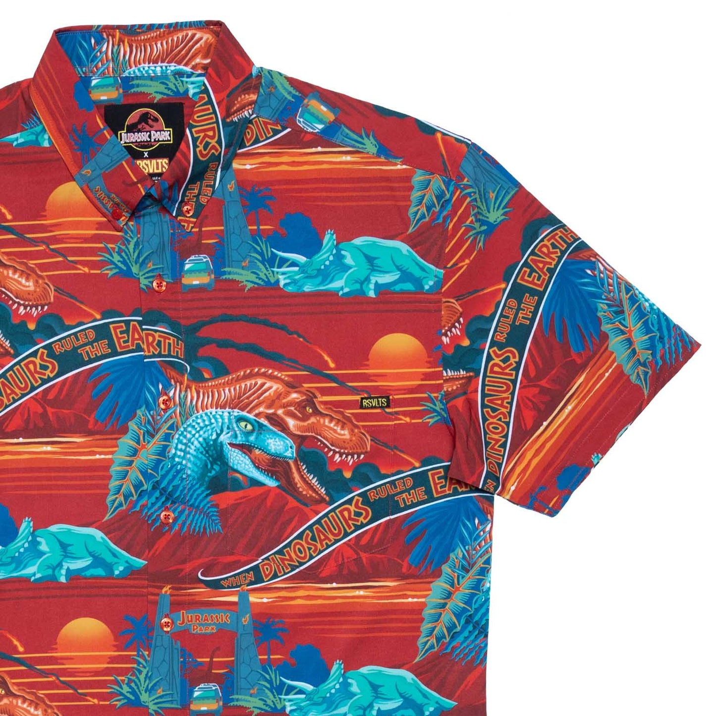 Jurassic Park "Don't Move" Short Sleeve Shirt