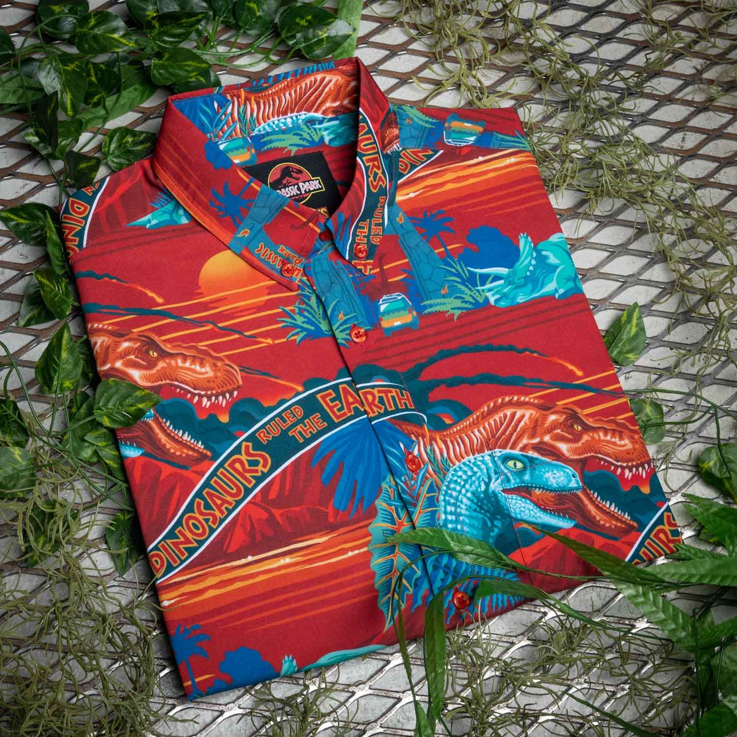 Jurassic Park "Don't Move" Short Sleeve Shirt