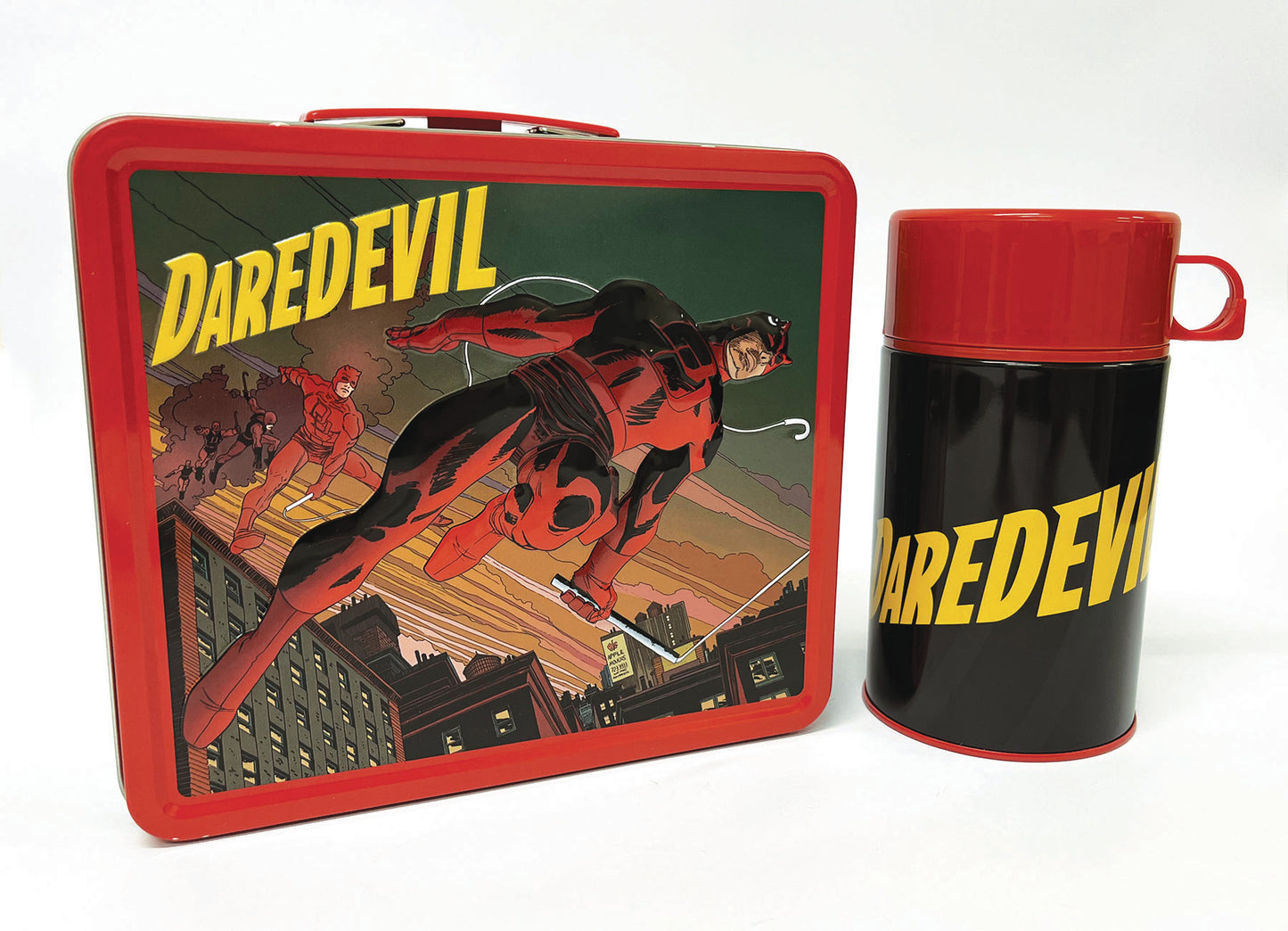 Tin Titans Daredevil Previews Exclusive Lunchbox & Beverage Container