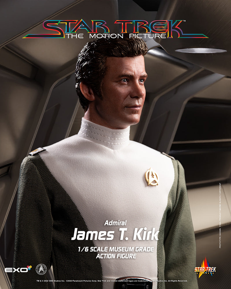 Star Trek The Motion Picture Admiral James T Kirk 1/6 Scale Figure