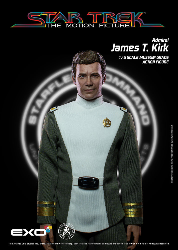 Star Trek The Motion Picture Admiral James T Kirk 1/6 Scale Figure