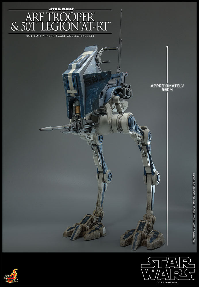 ARF Trooper and 501st Legion AT-RT 1/6 Scale Figure Set by Hot Toys