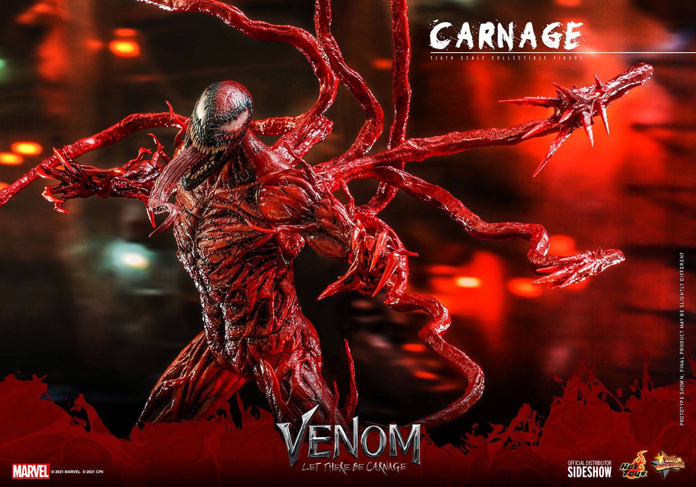 Hot Toys Carnage 1/6 Scale Figure