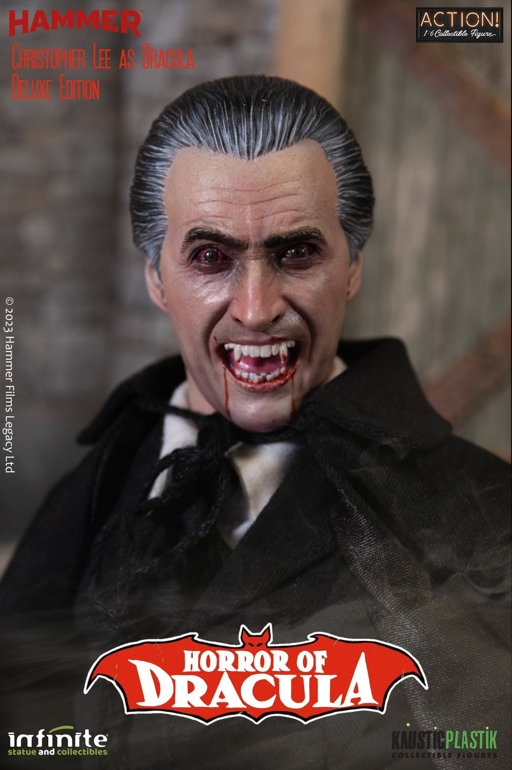 Christopher Lee as Dracula Deluxe Sixth Scale Figure