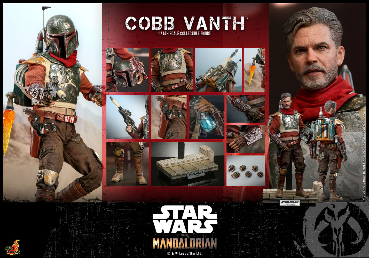 Cobb Vanth Sixth Scale Figure by Hot Toys