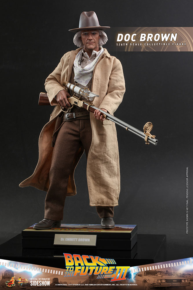 Hot Toys Back to the Future III Doc Brown 1/6 Scale Figure