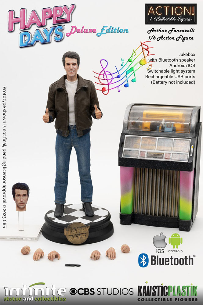 Happy Days Fonzie Deluxe Sixth Scale Figure by Infinite Statue