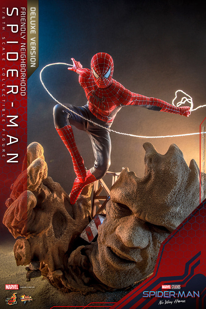 Friendly Neighborhood Spider-Man (Deluxe Version) Sixth Scale Figure by Hot Toys