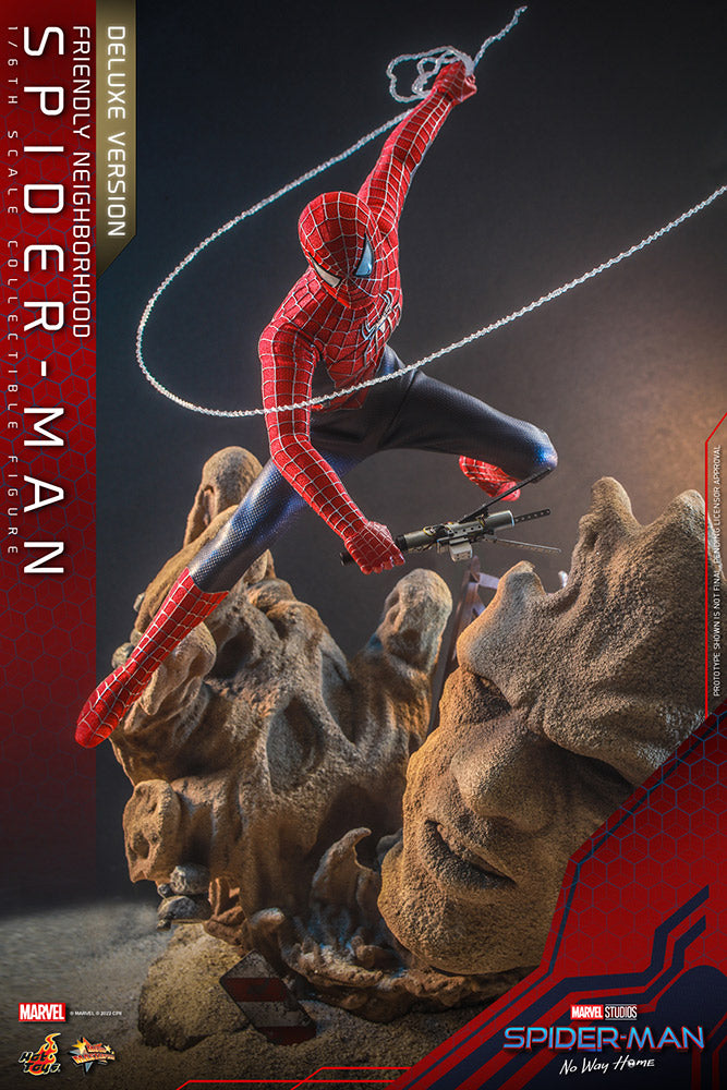 Friendly Neighborhood Spider-Man (Deluxe Version) Sixth Scale Figure by Hot Toys
