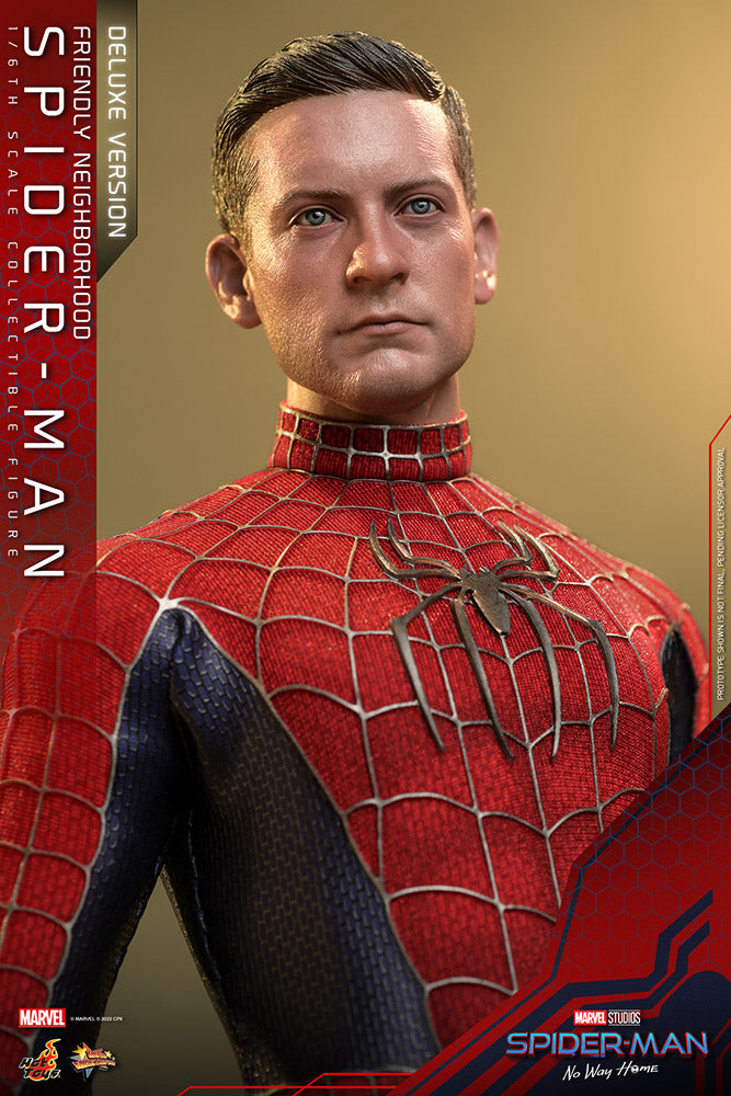 Friendly Neighborhood Spider-Man (Deluxe Version) Sixth Scale Figure by Hot Toys