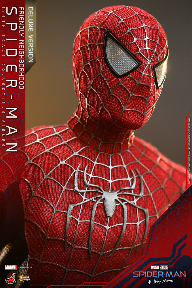 Friendly Neighborhood Spider-Man (Deluxe Version) Sixth Scale Figure by Hot Toys