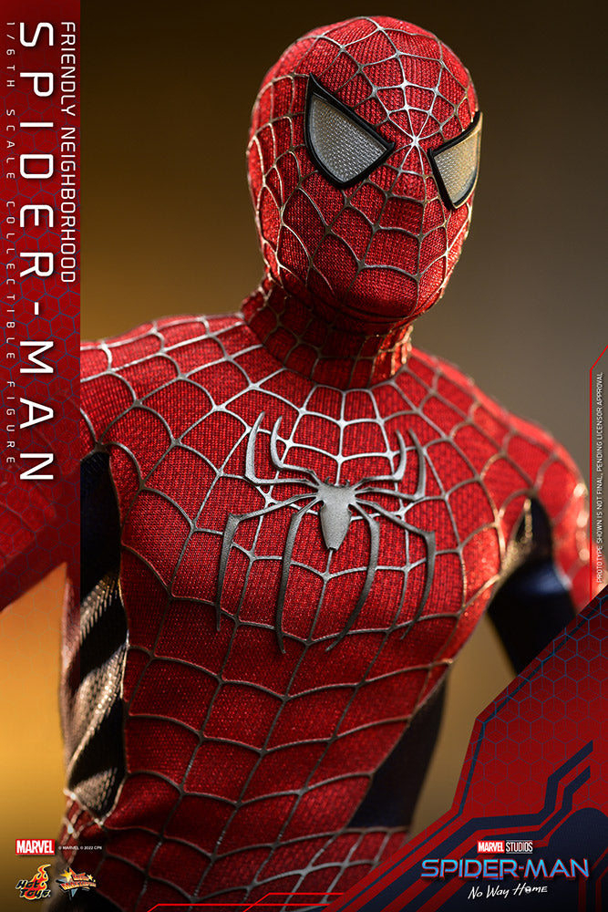 Friendly Neighborhood Spider-Man Sixth Scale Figure by Hot Toys