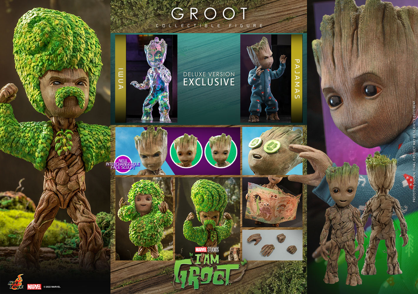 Groot (Deluxe Version) Collectible Figure by Hot Toys – Alter Ego