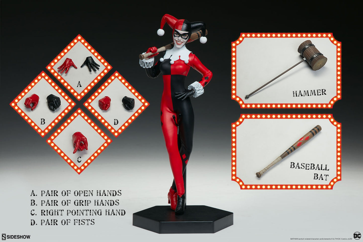 Sideshow Harley Quinn 1/6 Scale Figure