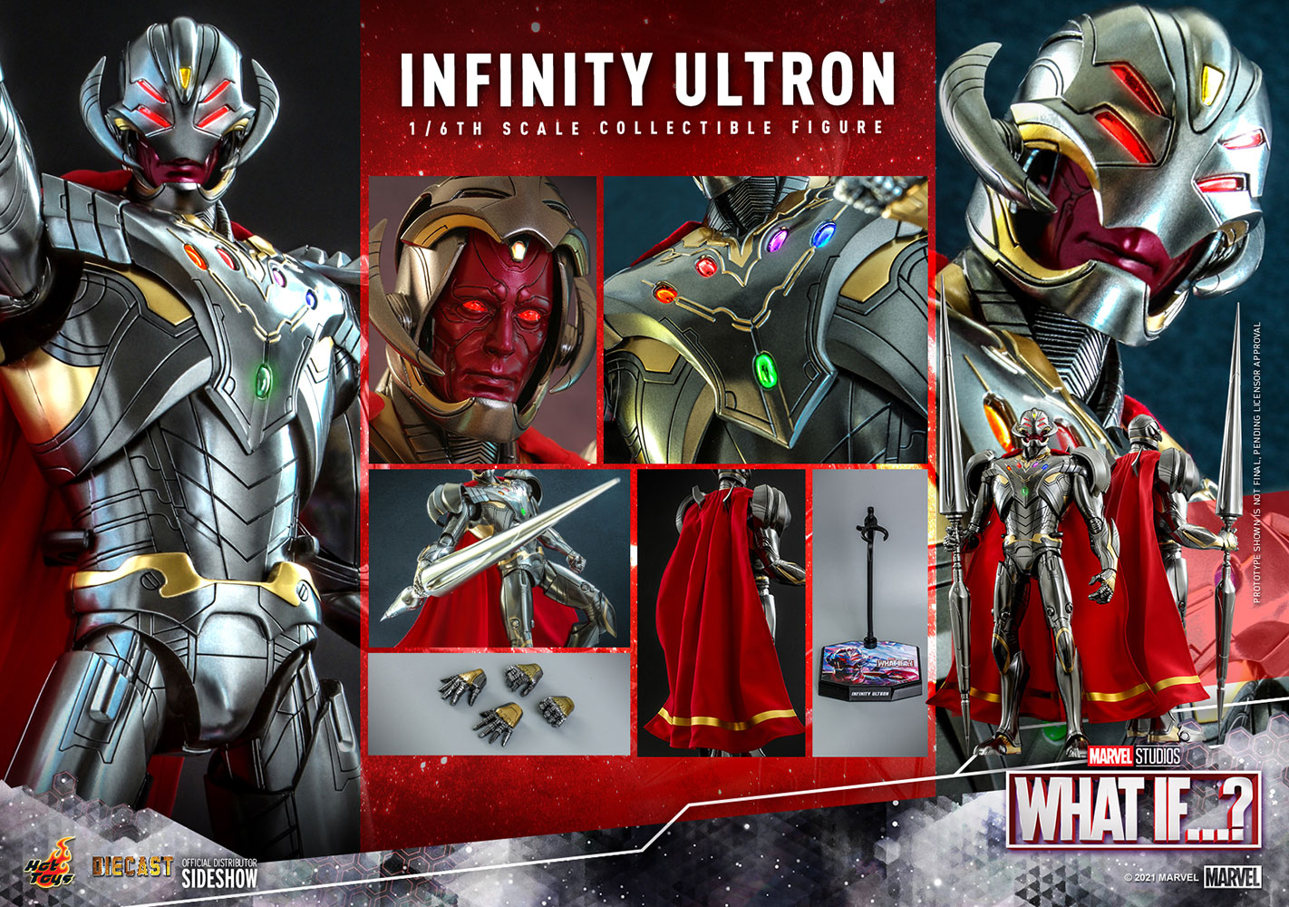 Hot Toys Infinity Ultron 1/6 Scale Figure